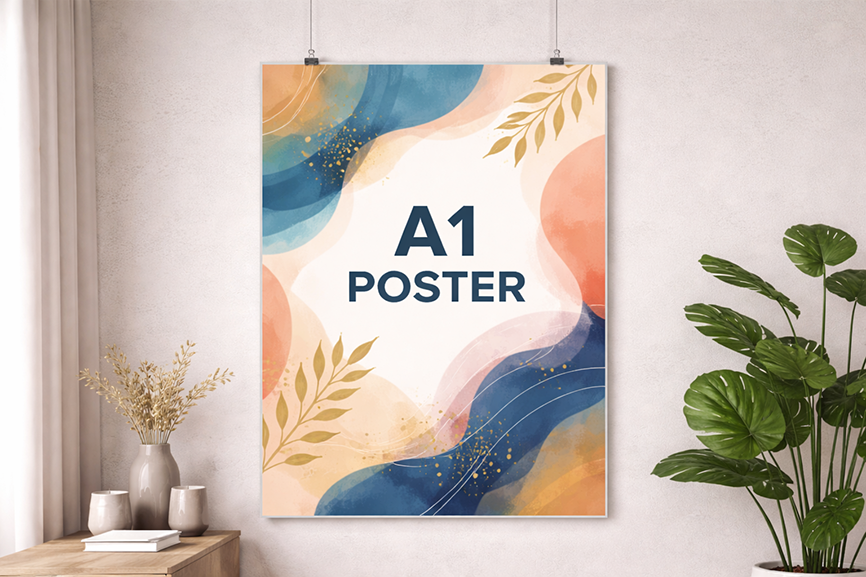A1 Poster Printing for Promotional Displays