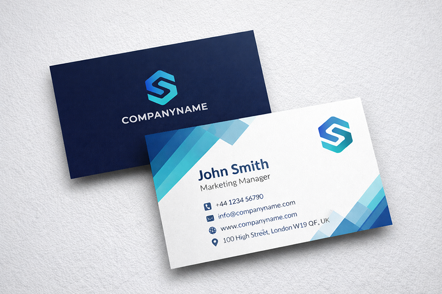 Classic Business Card Printing for Professional Use
