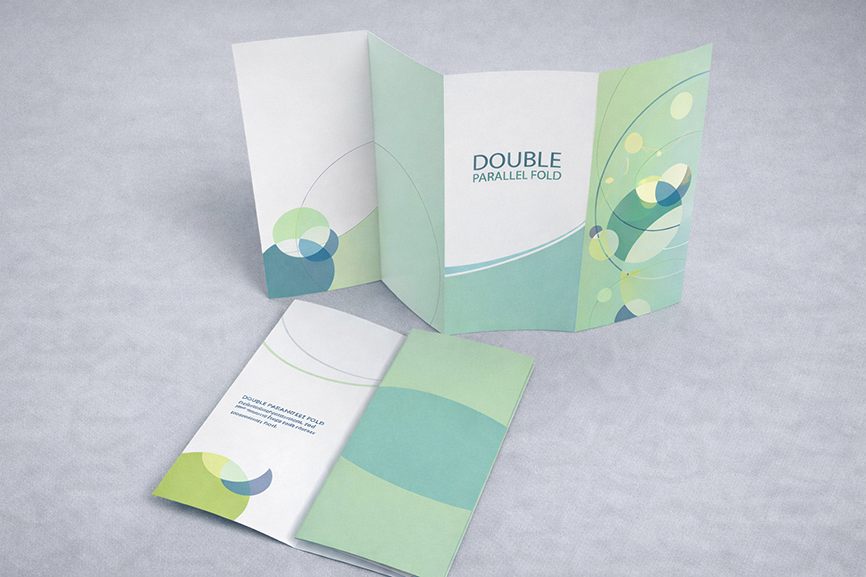 Double Parallel Fold Brochure Printing