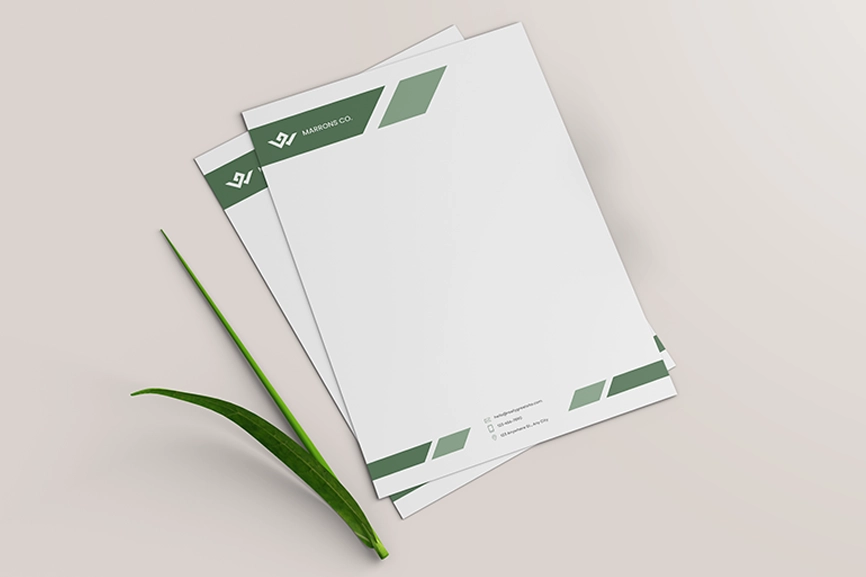 Letterhead Printing for Corporate Branding