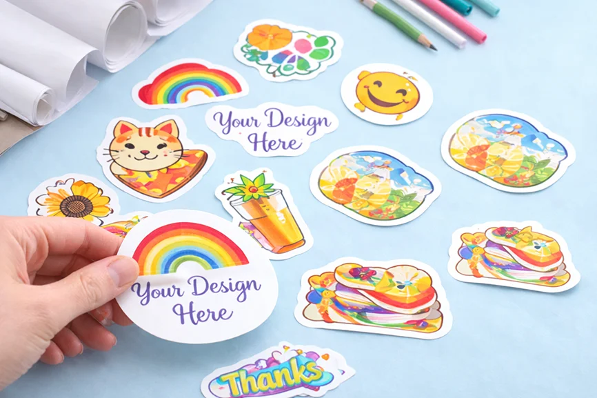 Custom Sticker Printing for Branding