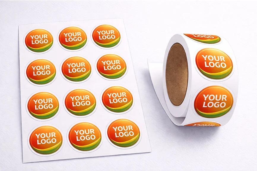 Logo Sticker Printing for Businesses
