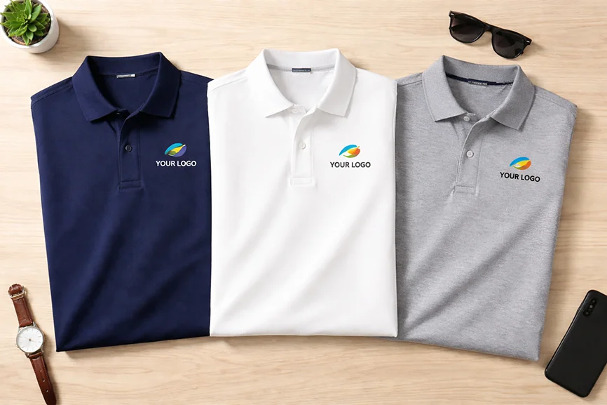 Custom Polo T Shirt Printing