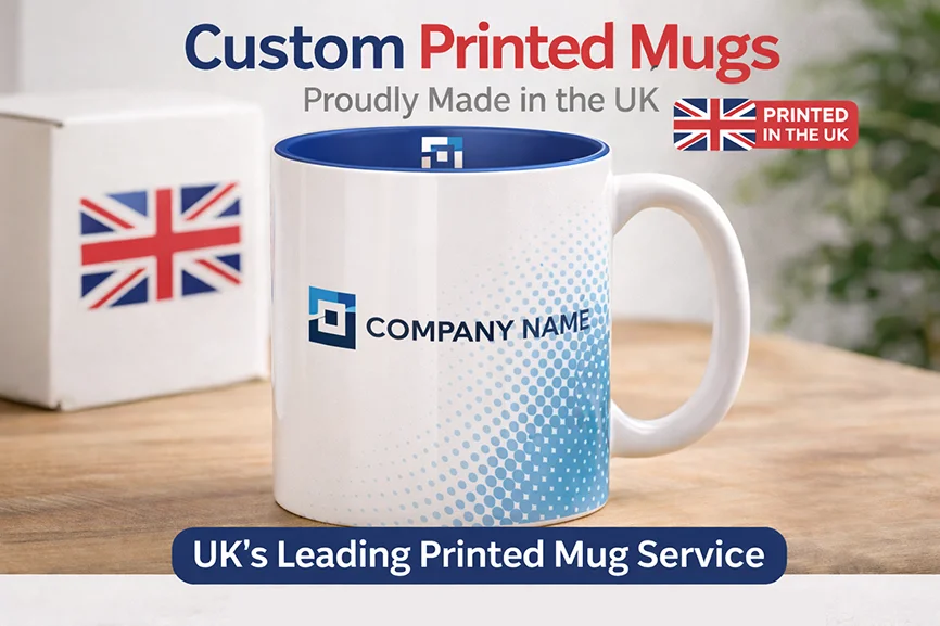 Custom Printed Mug for Branding